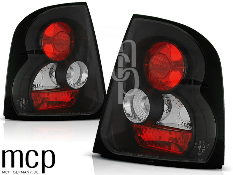 Rückleuchten Set für Škoda Octavia Liftback (03/1997 bis 07/2000) Liftback in Schwarz