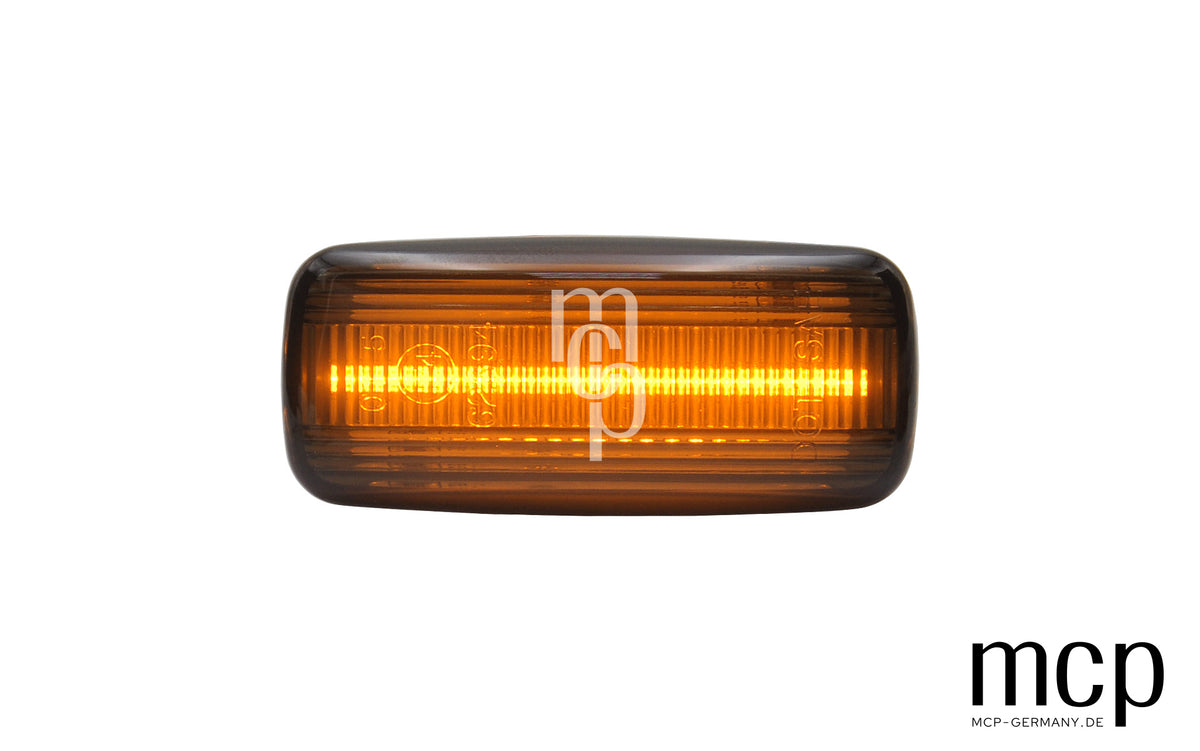 MCP 022022 – LED Seitenblinker Set für Audi A2, A3, A4, A6, S8, allroad und TT in Smoke, Ansicht 2