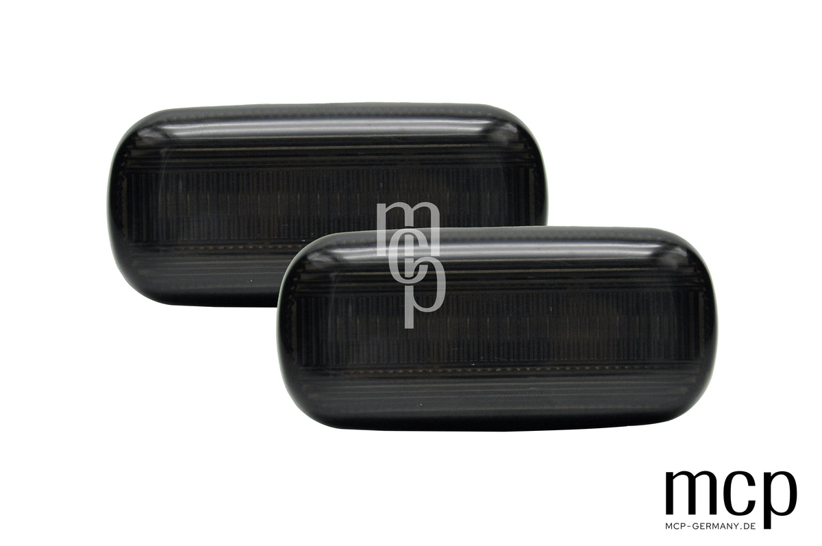 MCP 022023 – LED Seitenblinker Set für Audi A3, A4 und A6 in Smoke, Ansicht 1