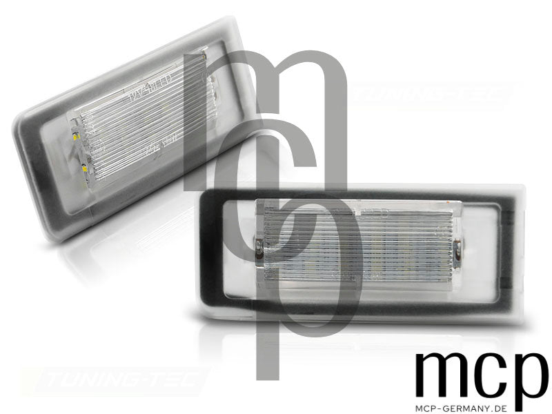 LED Kennzeichenbeleuchtung Set für Audi TT 8N