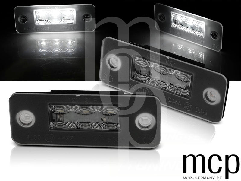 LED Kennzeichenbeleuchtung Set für Audi A8 D3