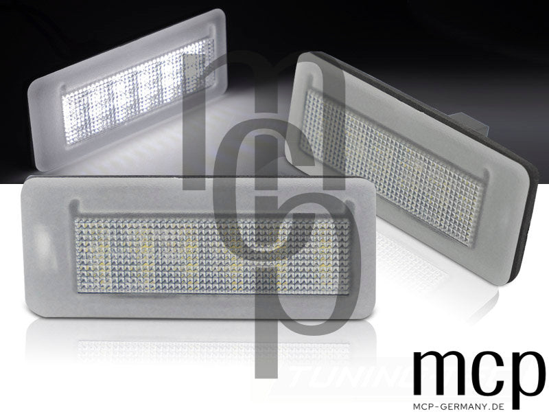 LED Kennzeichenbeleuchtung Set für Fiat Doblo II