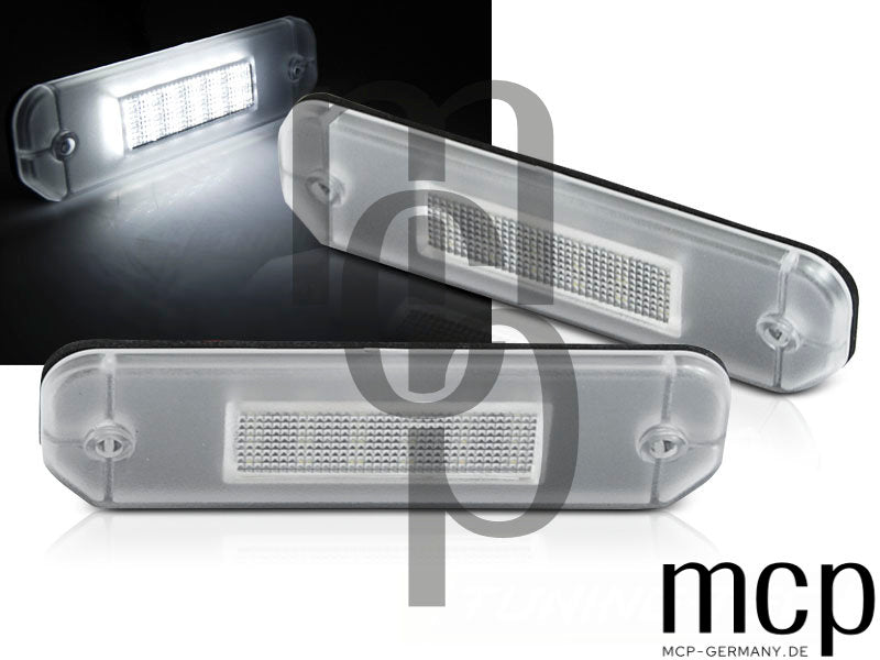 LED Kennzeichenbeleuchtung Set für Honda Civic 3-Türer / Civic 2-Türer / 4-Türer / CR-X DEL SOL