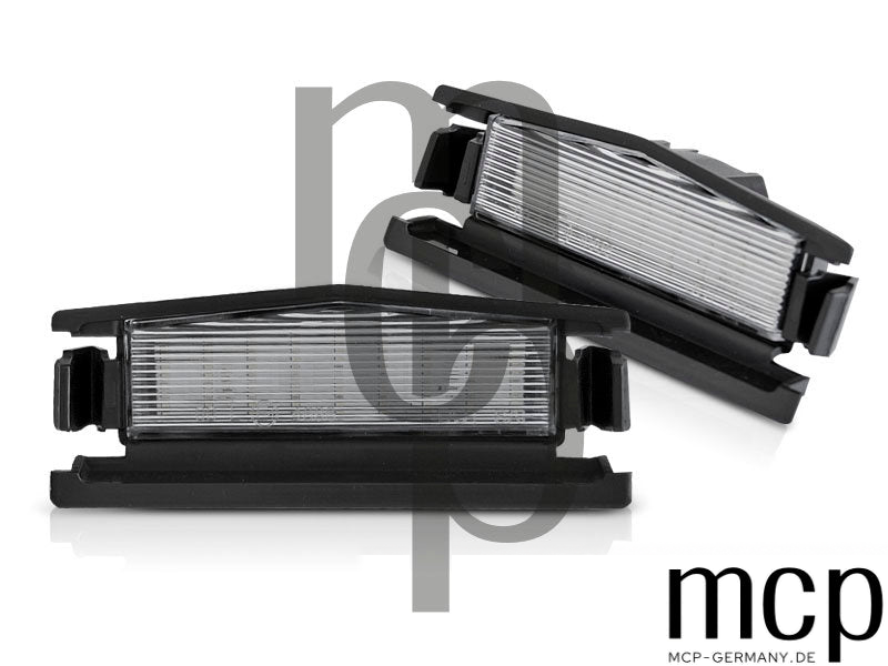 LED Kennzeichenbeleuchtung Set für Mazda MX-5 ND / Mazda 2 in Klar – PRMA05, Ansicht 1