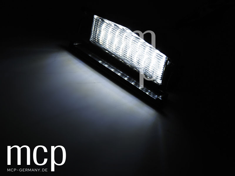 LED Kennzeichenbeleuchtung Set für Mazda MX-5 ND / Mazda 2 in Klar – PRMA05, Ansicht 2