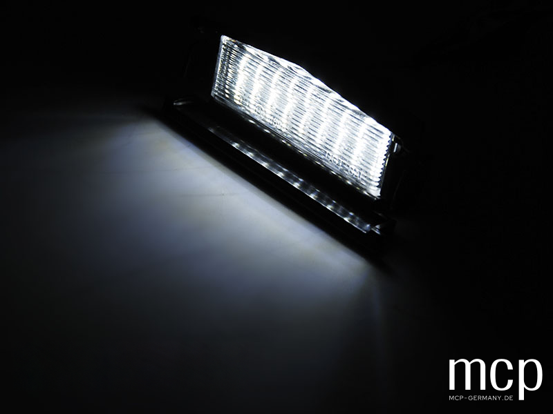 LED Kennzeichenbeleuchtung Set für Mazda MX-5 ND / Mazda 2 in Smoke – Ansicht 2