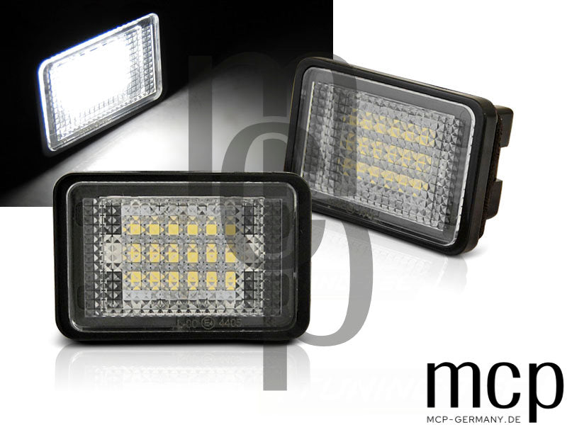 LED Kennzeichenbeleuchtung Set für Mercedes GLK X204