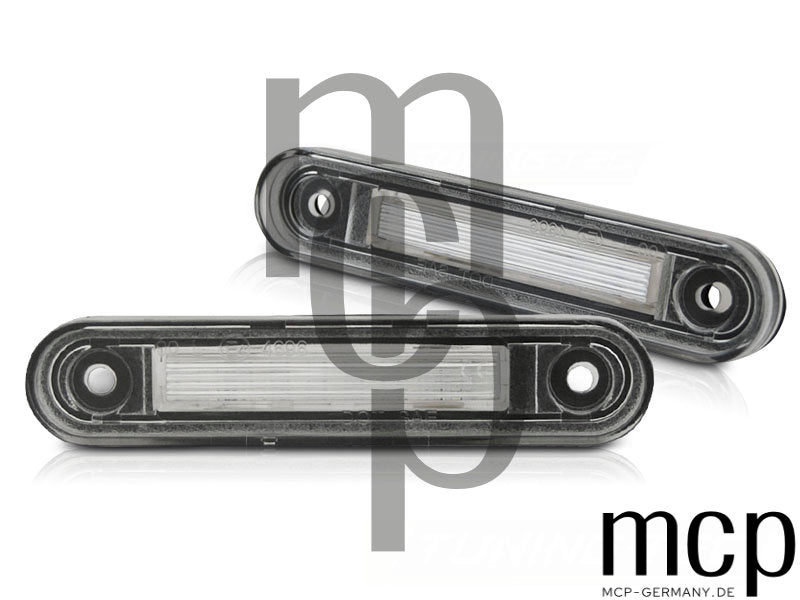 LED Kennzeichenbeleuchtung Set für Mercedes W202 / W124 / W201