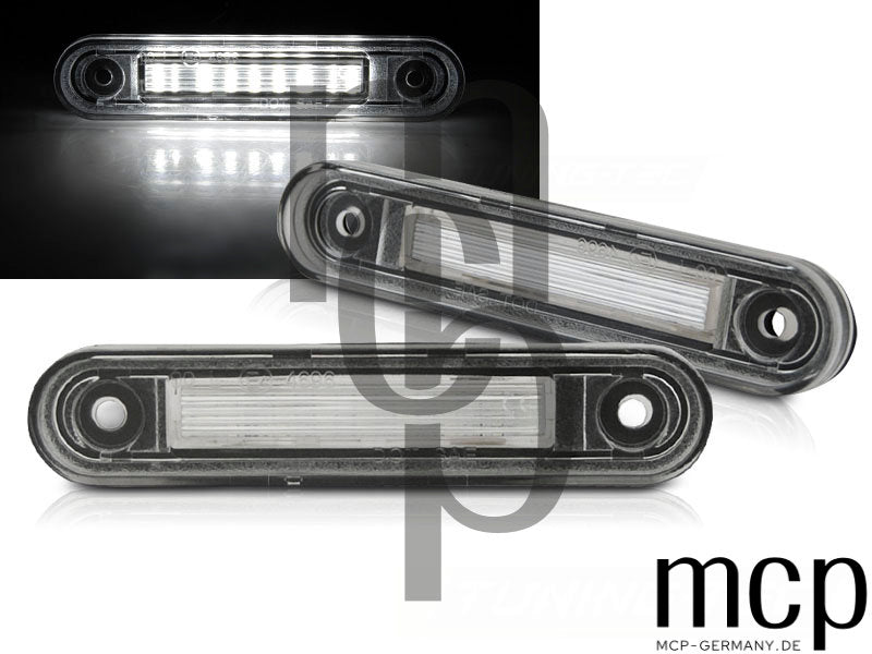 LED Kennzeichenbeleuchtung Set für Mercedes W202 / W124 / W201