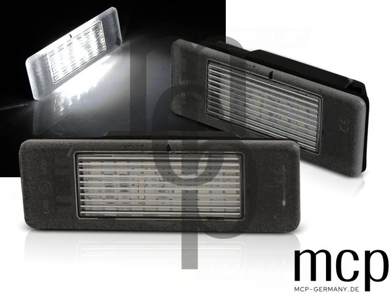 LED Kennzeichenbeleuchtung Set für Nissan Qashqai/ Juke/ Navara/ MB Sprinter/ Vito/ Viano