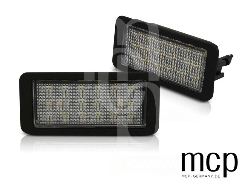LED Kennzeichenbeleuchtung Set für Seat Ibiza 6J 5-Türer