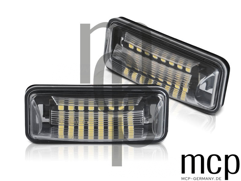 LED Kennzeichenbeleuchtung Set für Subaru Impreza / WRX / Legacy / Toyota GT86 – MCP Produktbild 1