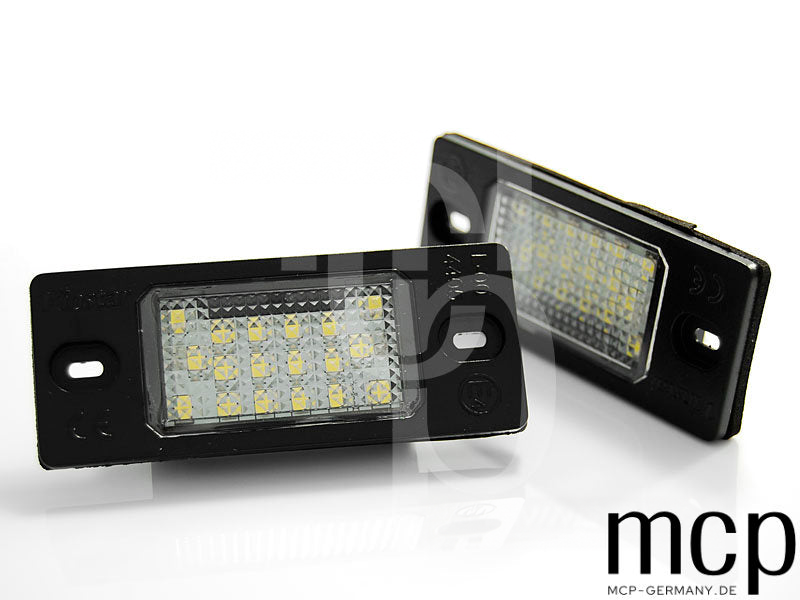 LED Kennzeichenbeleuchtung Set für VW Tiguan / Touareg / Golf V Variant / Porsche Cayenne – Produktansicht