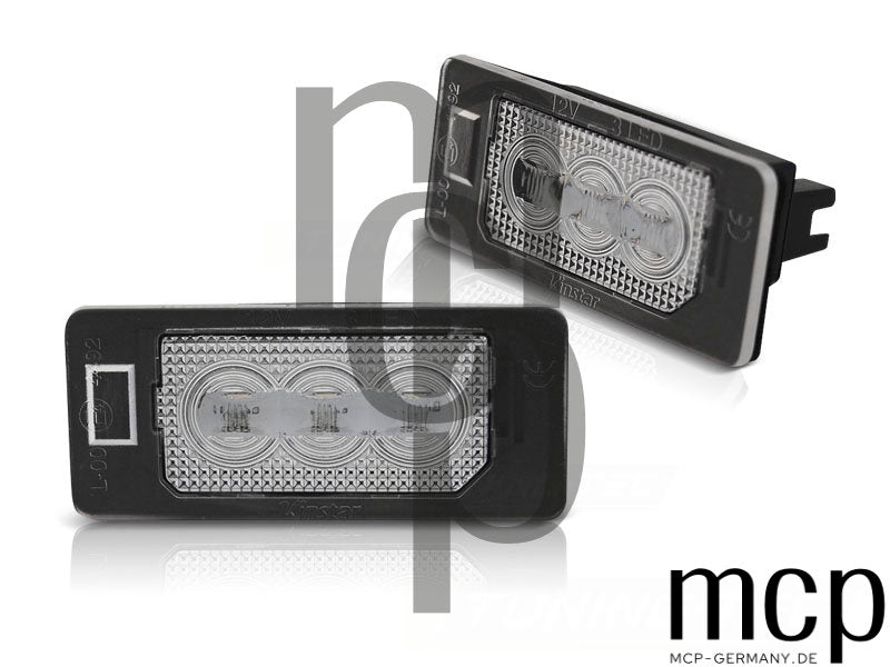 LED Kennzeichenbeleuchtung Set für VW Golf VI Variant / Jetta VI / Passat B7 Variant / Sharan II