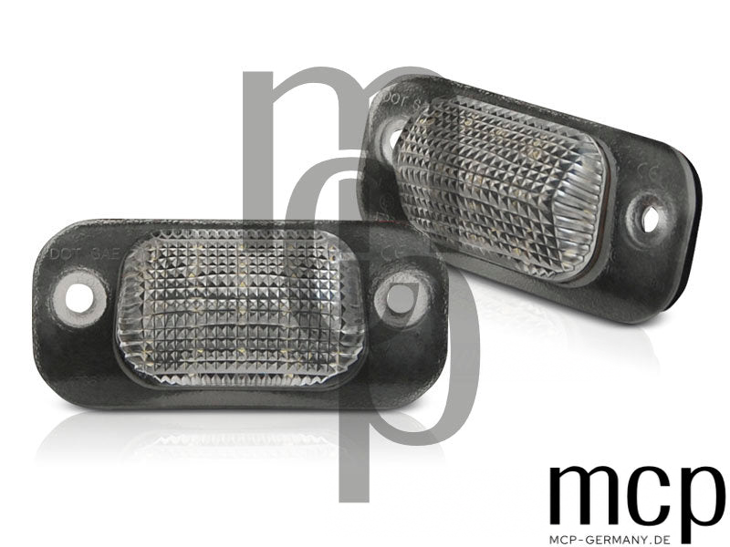 LED Kennzeichenbeleuchtung Set für VW Golf III / Polo III / Seat Cordoba – Produktansicht