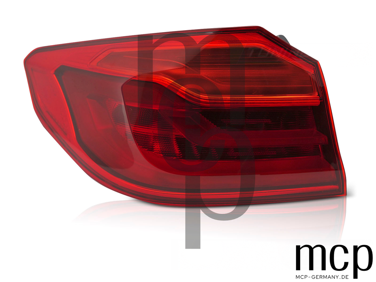 LED Rückleuchte links von TYC für BMW 5er G30 Limousine und M5 F90 (2017 bis 2020) – Ansicht 1 – MCP