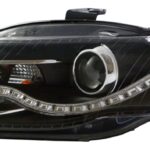 Scheinwerfer "LED-starline" Audi A4 B7 in schwarz