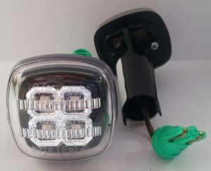LED-Seitenbl. Audi A3/8L, A4/B5, A8/4D, schwarz