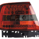 LED Heckleuchten für Audi A4 B5 Limo. rot/schwarz