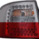 LED Heckleuchten für Audi A6 C5 4B Avant, rot/klar