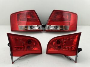 LED Heckleuchten  Audi A4 B7 Avant 04-08 rot/klar – Bild 2