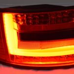 Heckleuchten (lightbar) Audi A6 Lim 6PIN 04-08 rot/smoke