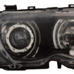 Scheinw AE + Blinker BMW E46 Coupe/Cabr. -03/03  schwarz