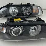 Scheinwerfer m. CCFL-Ringen BMW E39 95-00, schwarz