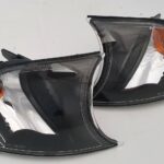 Frontblinker BMW E46 Coupe/Cabrio (für Steckverbindungen), klar/schwarz