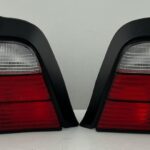 Heckleuchten für BMW E36 Limousine, in rot/weiss