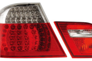 LED Heckleuchten für BMW E46 (Cabrio) rot/weiss