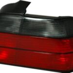 Heckleuchten für BMW E36 Coupe/Cabrio, in rot/smoke; Set