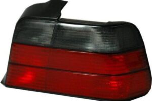 Heckleuchten für BMW E36 Coupe/Cabrio, in rot/smoke; Set