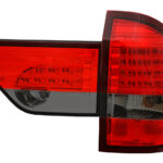 LED Heckleuchten f. BMW X3 (04-09/06)  in rot/schwarz
