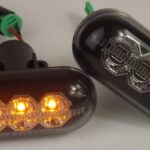 LED-Seitenblinker Set Dacia Duster/Renault, smoke/schwarz