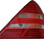 LED Heckleuchten für MB R170 (00-04), in rot/klar