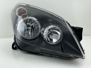 H1/H7 Scheinwerfer Opel Astra H, schwarz, rechts