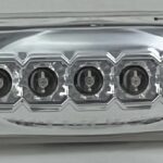 LED Seitenblinker f. Opel Omega B, klar/chrom, Set