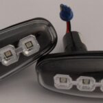 LED Seitenblinker f Opel Astra G/Zafira A, schwarz