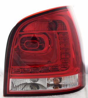 LED Heckl. für VW Polo 9N (01-05), dunkelrot/klar