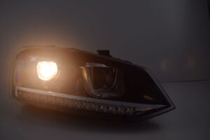Scheinwerfer für VW Polo 6R/6C schwarz m. Lauflicht-Blinker (nicht HID) – Bild 9