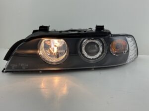 Scheinwerfer mit Lichtringen BMW E39 95-00 schwarz – Bild 4
