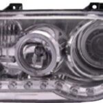 headlamp Chrysler 300 (05-10), CCFL-rings, chrome